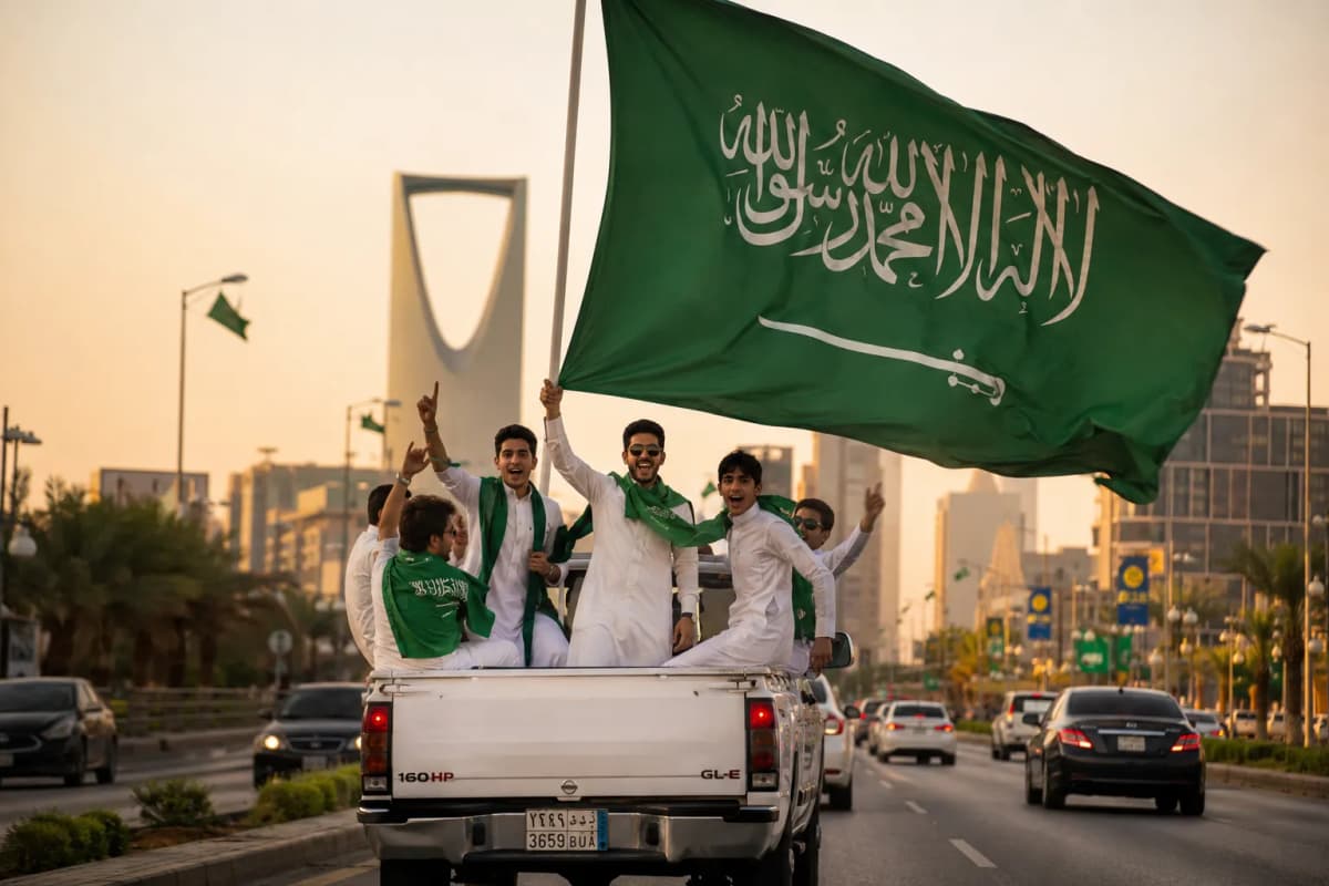 Saudi National Day celebrations in Riyadh