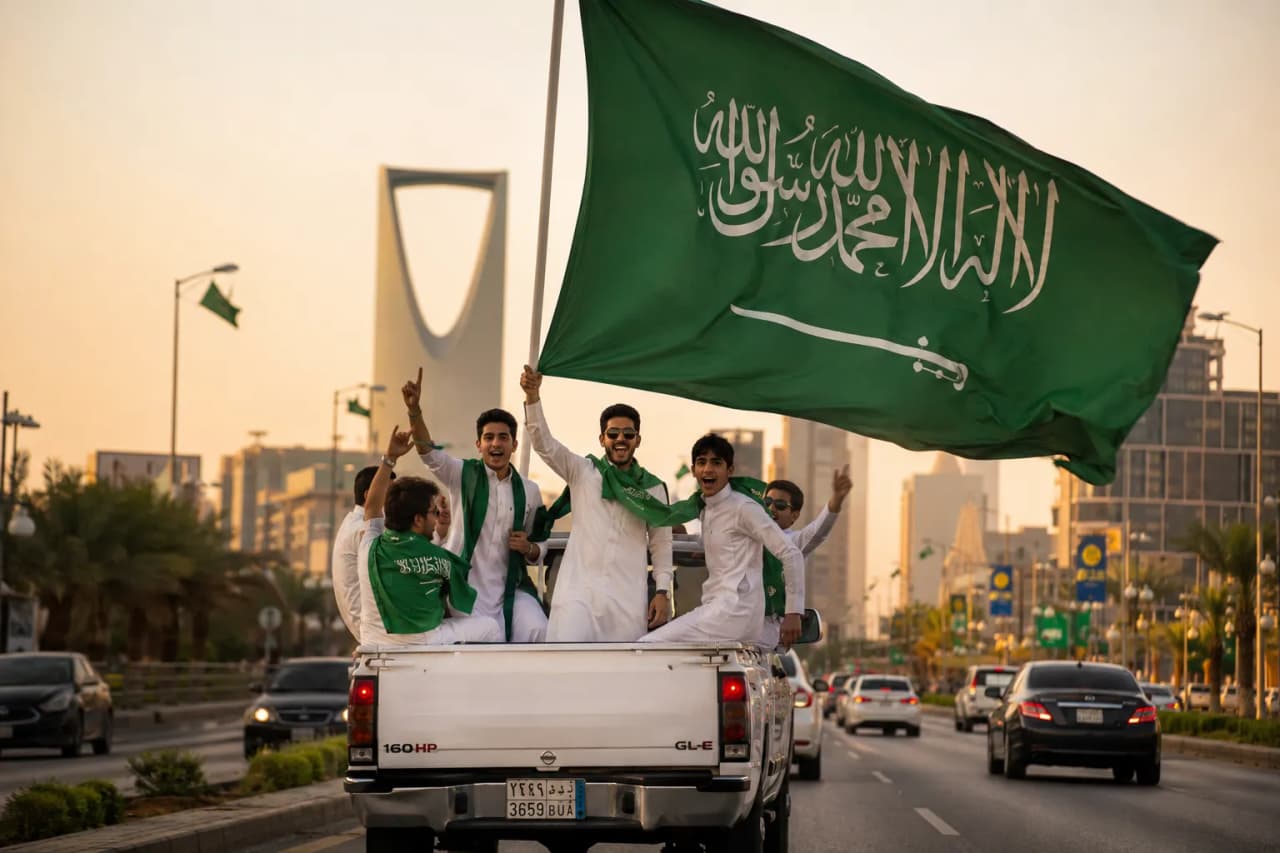 Saudi National Day celebrations in Riyadh