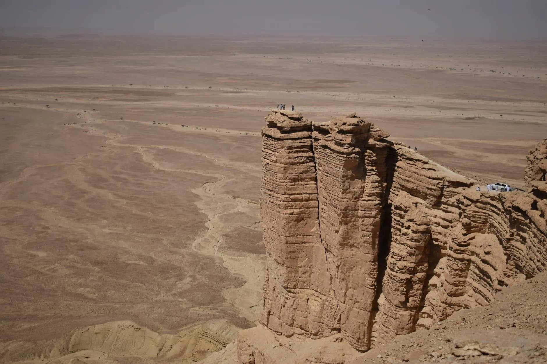 Edge of the World near Riyadh - best visited in winter months