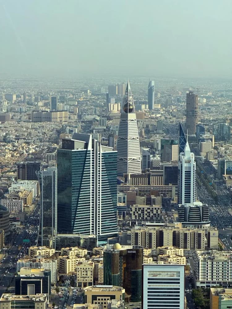 Riyadh skyline - Saudi Arabia has no personal income tax
